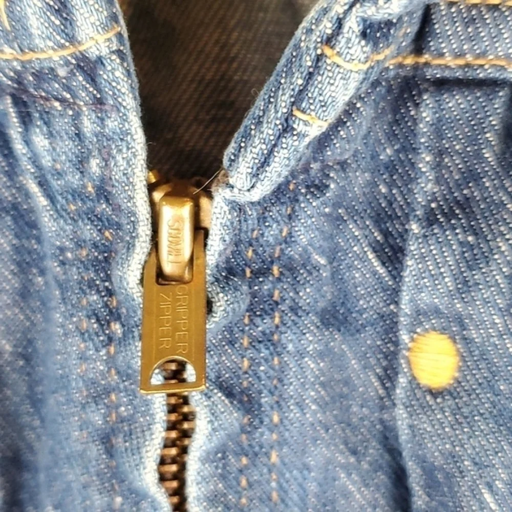 Vintage 50s Wrangler Blue‎ Bell Sanforized Denim Jacket Collectible